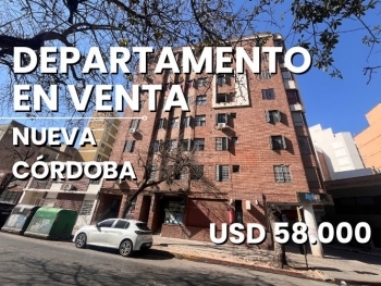 DEPARTAMENTO EN VENTA NUEVA CRDOBA 1 DORMITORIO